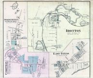 Ironton, East Texas, Friedensville, Unionville, Lehigh County 1876